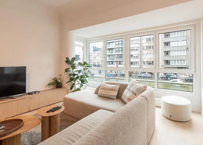 Deluxe 4 With Casino View At The And Free Parking * 奥斯滕德